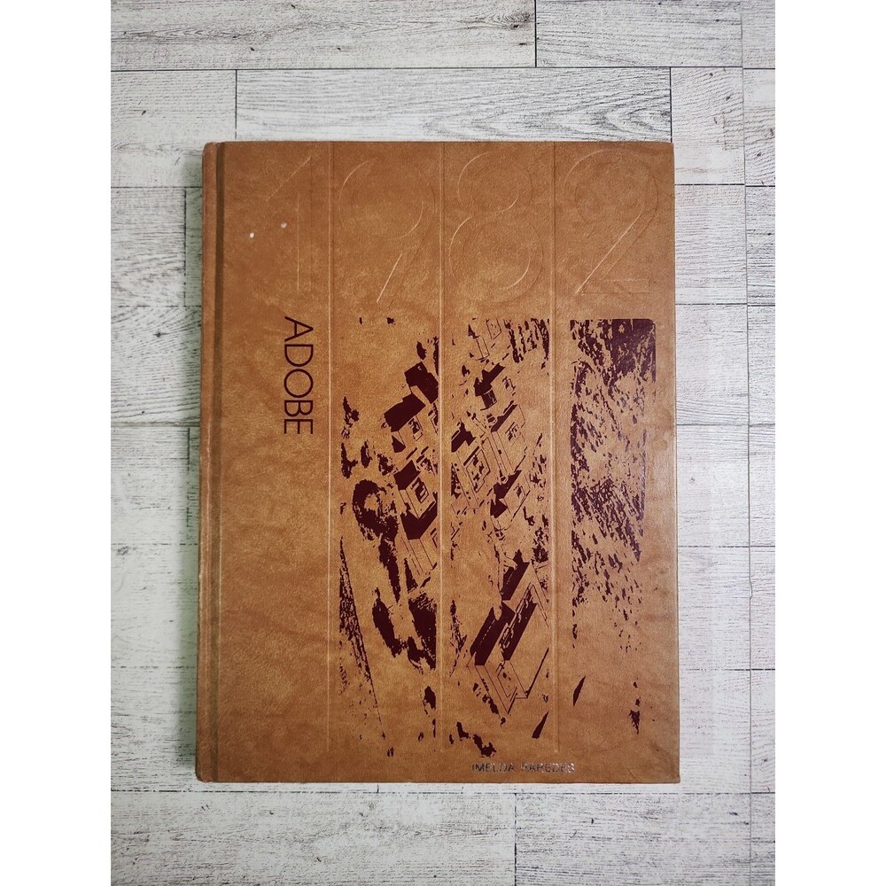 1982 Nogales High School Yearbook Arizona Adobe Vintage Book